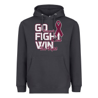 Smoke Go Burgundy Fifht Hard Win The Fight Heavyweight Hoodie - Bettercallsaul