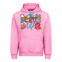 Fuchsia Pink scrub life olivia Urban Hoodie - OliviaCreatesArt