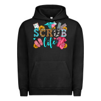 Pigment Black scrub life olivia Urban Hoodie - OliviaCreatesArt