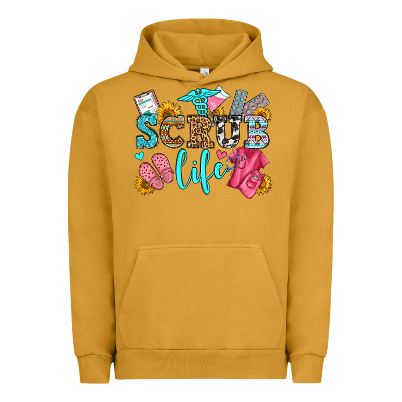 Scrub Life Olivia Urban Hoodie by OliviaCreatesArt | Teevron