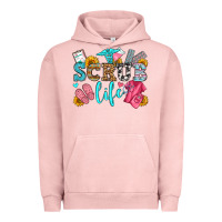 Pigment Salmon scrub life olivia Urban Hoodie - OliviaCreatesArt