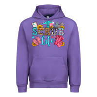 Tulip scrub life olivia Urban Hoodie - OliviaCreatesArt