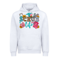 White scrub life olivia Urban Hoodie - OliviaCreatesArt