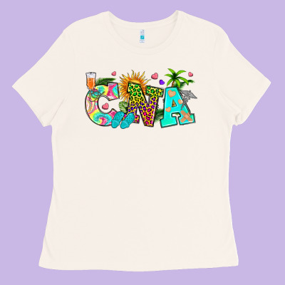 Summer Cna Ladies Tee Designed By Texasbilliewilder