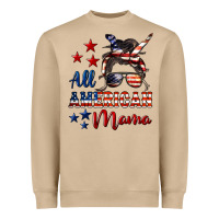 Mushroom All American Mama Heavyweight Sweatshirt - LillyAllenDesigns