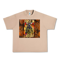 Burro first in last out firefighter Urban Heavy Tee - AdoDesignShop