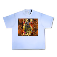 Grape Ice first in last out firefighter Urban Heavy Tee - AdoDesignShop