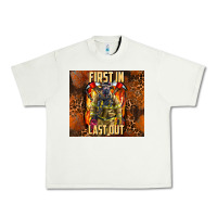 Pistachio first in last out firefighter Urban Heavy Tee - AdoDesignShop