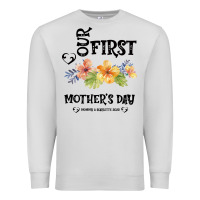 Dove Grey Our Fırst Mother's day Mommy & Scarlette 2020 Premium Sweatshirt - Bettercallsaul
