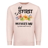 Pale Pink Our Fırst Mother's day Mommy & Scarlette 2020 Premium Sweatshirt - Bettercallsaul