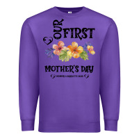 Purple Our Fırst Mother's day Mommy & Scarlette 2020 Premium Sweatshirt - Bettercallsaul