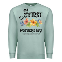 Seafoam Our Fırst Mother's day Mommy & Scarlette 2020 Premium Sweatshirt - Bettercallsaul