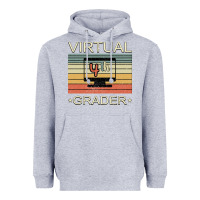 Virtual 4th Grader Heavyweight Hoodie | Teevron