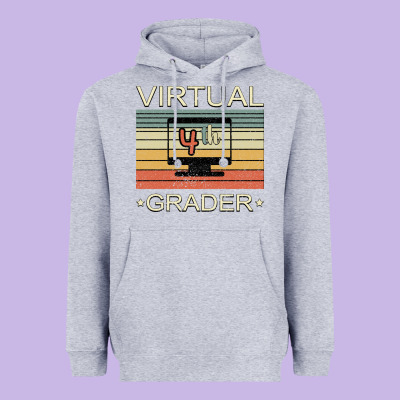 Virtual 4th Grader Heavyweight Hoodie Designed By Bettercallsaul