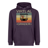Plum Virtual 4th Grader Heavyweight Hoodie - Bettercallsaul