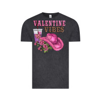 Vintage Black valentines day valentine vıbes Vintage Tee - AdoDesignShop