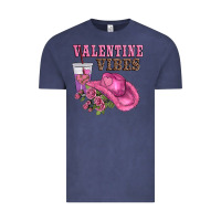 Vintage Denim valentines day valentine vıbes Vintage Tee - AdoDesignShop