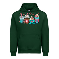 Forest Green mom fuel coffee cups Urban Hoodie - OliviaCreatesArt
