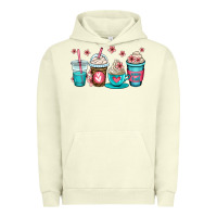 Pigment Pistachio mom fuel coffee cups Urban Hoodie - OliviaCreatesArt