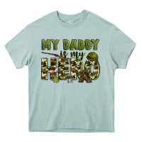 Arona my daddy is my hero army Heavy Core Tee - Zillion Design Studio