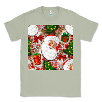 Matcha Christmas Santa Claus and gift box Classic Tee - NancyCooperArtShop