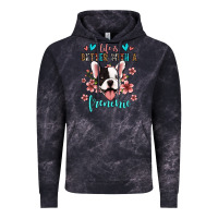 Cloud Black life is better with a frenchie Vintage Hoodie - Jasminsmagicworld