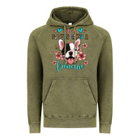 Vintage Olive life is better with a frenchie Vintage Hoodie - Jasminsmagicworld