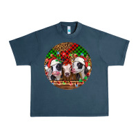 Midnight Navy Christmas heifers Christmas Urban Heavy Tee - Jasminsmagicworld