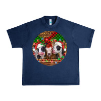 Navy Christmas heifers Christmas Urban Heavy Tee - Jasminsmagicworld