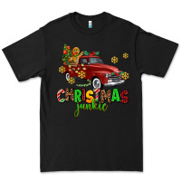 Black christmas junkie Premium Tee - AdoDesignShop