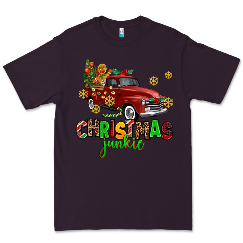 Christmas Junkie Premium Tee by AdoDesignShop | Teevron