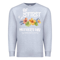 Heather Grey Our Fırst Mother's day Mommy & Scarlette 2020 Premium Sweatshirt - Bettercallsaul