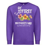 Purple Our Fırst Mother's day Mommy & Scarlette 2020 Premium Sweatshirt - Bettercallsaul