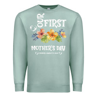 Seafoam Our Fırst Mother's day Mommy & Scarlette 2020 Premium Sweatshirt - Bettercallsaul