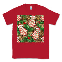 Red Christmas tree cakes Classic Tee - NancyCooperArtShop
