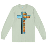 Matcha i can do all things through christ who strengthens Long Sleeve Tee - MaliasSmallBusiness