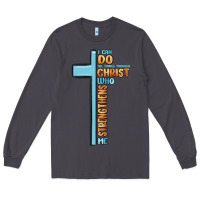 Smoke i can do all things through christ who strengthens Long Sleeve Tee - MaliasSmallBusiness