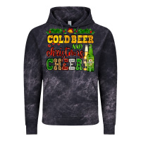 Cloud Black cold beer and christmas cheer with beer bottles Vintage Hoodie - AdoDesignShop