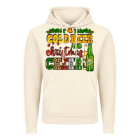 Vintage Artic cold beer and christmas cheer with beer bottles Vintage Hoodie - AdoDesignShop