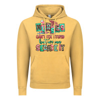Vintage Mustard nurses cant fix stupid but we can sedate it Vintage Hoodie - RanaPortraitStore