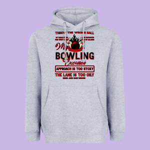 My Bowling Heavyweight Hoodie Designed By Bettercallsaul