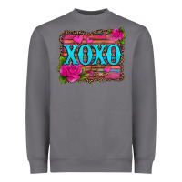 Storm xoxo valentine's day pink roses and hearts Heavyweight Sweatshirt - Jasminsmagicworld