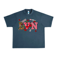 Midnight Navy valentines day lvn Urban Heavy Tee - NancyCooperArtShop