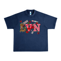 Navy valentines day lvn Urban Heavy Tee - NancyCooperArtShop