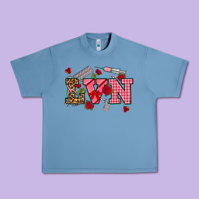 Valentines Day Lvn Urban Heavy Tee Designed By Nancycooperartshop