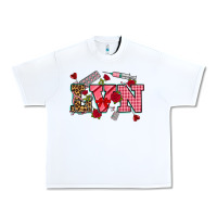 White valentines day lvn Urban Heavy Tee - NancyCooperArtShop