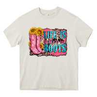 Life Is Better In Boots Heavy Core Tee | Teevron