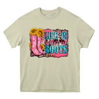Mossy life is better in boots Heavy Core Tee - Zillion Design Studio