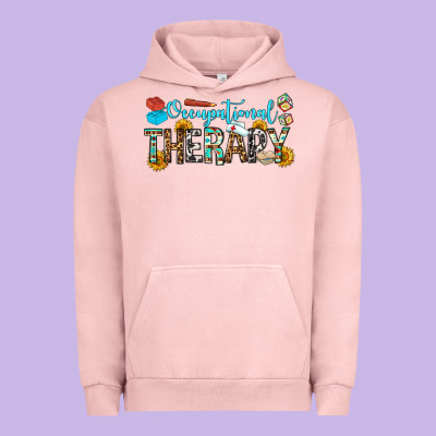 Occupational Therapy Urban Hoodie Designed By Oliviacreatesart
