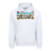 White occupational therapy Urban Hoodie - OliviaCreatesArt